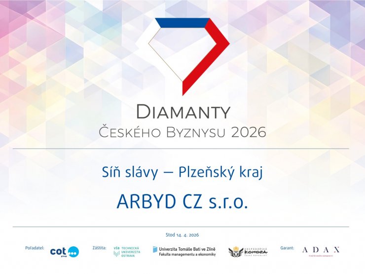 Ocenění Diamanty českého byznysu 2026