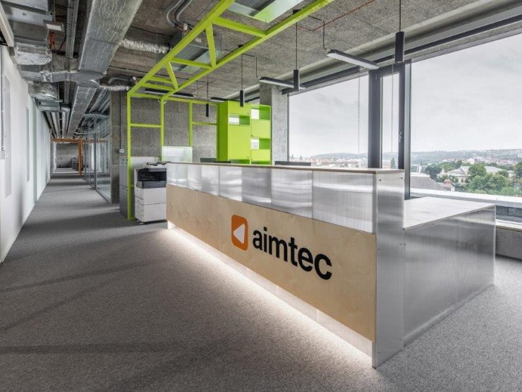 Vybavení kanceláří AIMTEC a. s.
