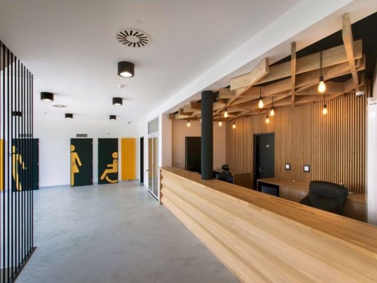 Inspirace - Gym hall Hradčany for METROSTAV a.s.